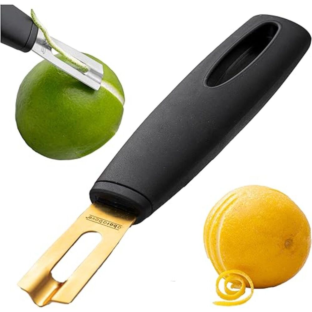 Channel Knife - Stainless Steel Bar Tool - Garnish for Cocktail Mixers